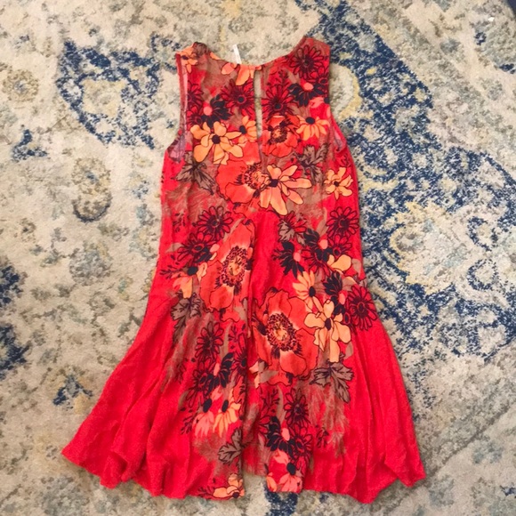 Floral Free People Tunic - Picture 4 of 5